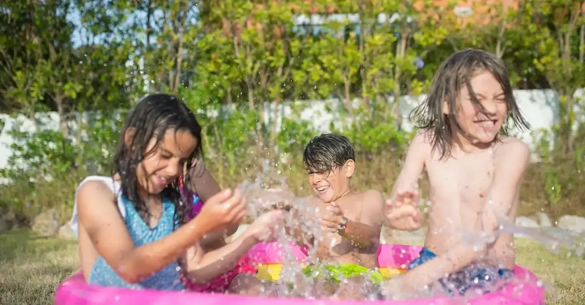 Schwimmbad kleiner garten