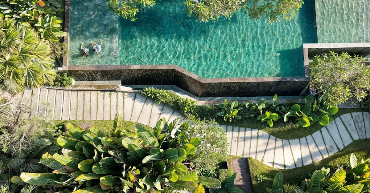 Minipools im garten