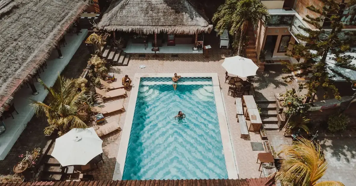Spa pool garten