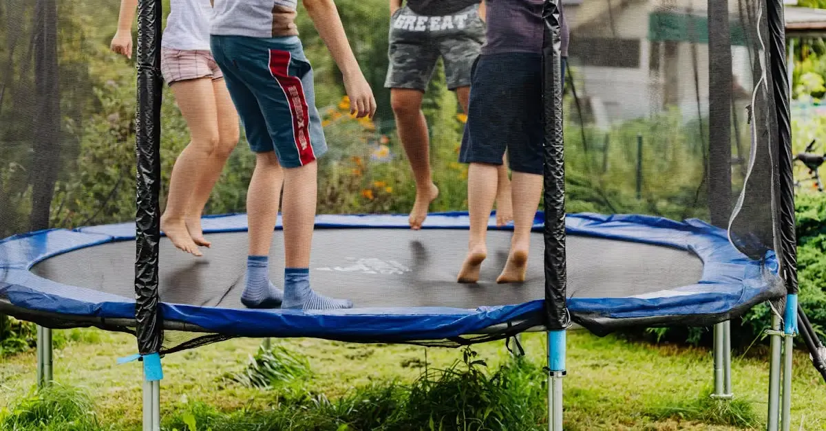 Trampolin mit Netz für den Garten kaufen & bestellen
